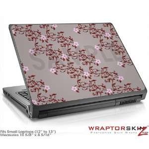   Laptop Skin   Victorian Design Red by WraptorSkinz 