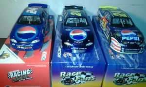 Jeff Gordon Pepsi 124 scale 3 car LOT  
