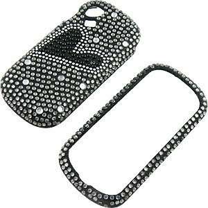   / Alcatel 606, Black Heart Full Diamond Cell Phones & Accessories
