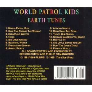  Earth Tunes (Audio CD) World Patrol Kids 