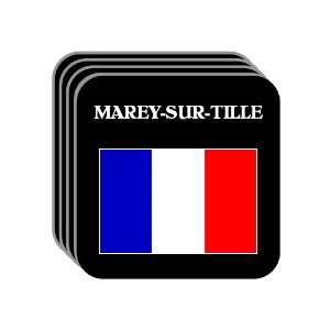  France   MAREY SUR TILLE Set of 4 Mini Mousepad Coasters 