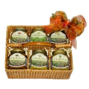 Everyday Gourmet Assorted Flavored Mustard Gift Pack by A Bountiful 