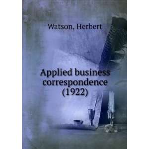  Applied business correspondence, (9781275170766) Herbert 