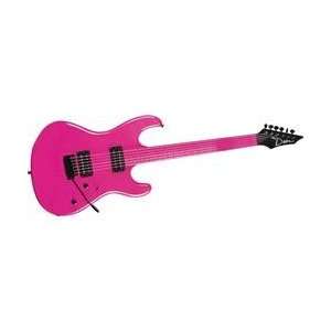  Dean Custom Zone Electric Guitar Fluorescent Pink Musical 