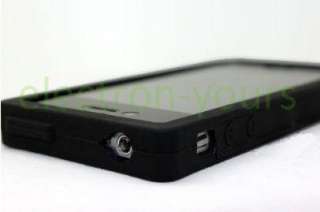 Black Cassette Tape Silicone Case Cover for iphone 4 4G  
