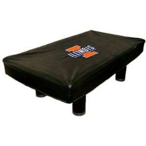  Wave 7 NCAA Licensed Illinois Pool Table Cover Sports 