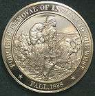 SANTA FE TRAIL OPENED TO TRADE 1821 FRANKLIN MINT BRONZE MEDAL  