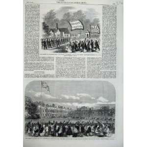  1860 Lancashire Rifle Volunteers Knowsley Park Derby