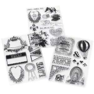  Glitz Acrylic Stamp Collection Arts, Crafts & Sewing