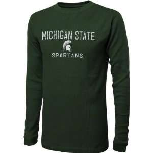  Michigan State Spartans Forest Time Out Screen Print Long 
