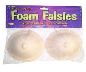 Foam Falsies Fake Breasts Bra Inserts  just insert in bra for a little 