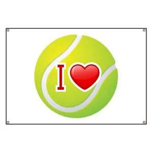  Banner I Love Tennis 