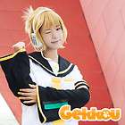   Style  Fashion VOCALOID Short Len Full Party Customs Cosplay wig G27