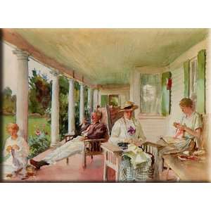   Island, Maine) 30x22 Streched Canvas Art by Sargent, John Singer