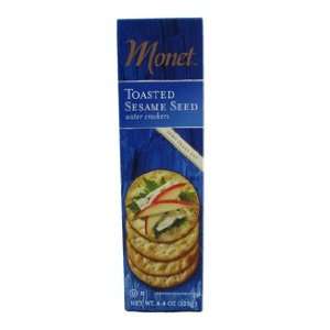 Monet Toasted Sesame Seed water crackers (1 x 4.4 OZ)  