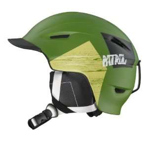  Salomon Junior Patrol Ski Helmet (Green Matt, Small Medium 