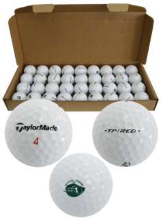 Dozen (36) TaylorMade TP RED Golf Balls *NEAR MINT* AAAA  