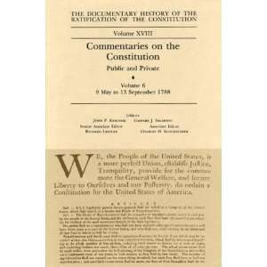 The Documentary History of the Ratification of the Constitution 