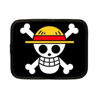 One Piece Pirate Flag Anime Netbook Laptop Case 7  