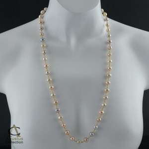 Freshwater PEARL & 24K GOLD plated 3 micron 925Silver NECKLACE Toggle 