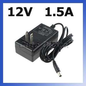 New AC/DC 12V 1.5A Converter Adapter Power Supply US  