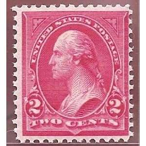  Stamp United States 1895 2 cent Washington PinkType III 