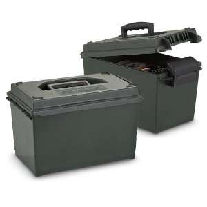  2   Pk. MTM Ammo Cans