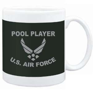  Mug Dark Green  Pool Player   U.S. AIR FORCE  Sports 