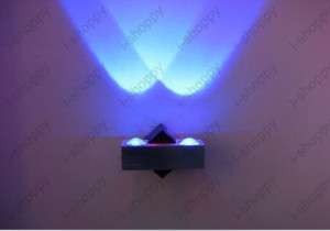 2W LED WALL HALL PORCH FIXTURE SCONCES LIGHT BULB LAMP  