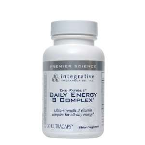  End Fatigue Daily Energy B Complex 30 Caps Health 