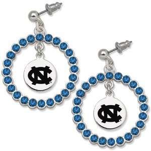  University of North Carolina Spirit Earrings/Brass Alloy 