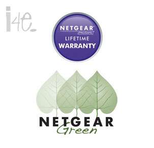 Netgear Green   ProSafe Lifetime Warranty
