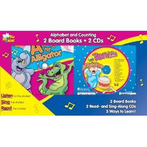  Counting Read & Sing Along 2 Board Books   2 CDs (Read & Sing Along 