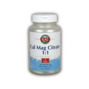  Calcium Magnesium Citrate 500mg   120   Tablet Health 