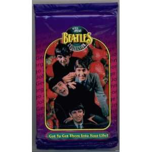  1993 The Beatles Trading Cards Unopened Pack (10 cards per 