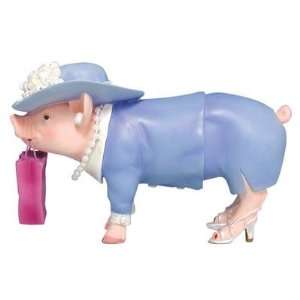  This Little Piggy Figurine Piggy Shopper