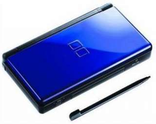 Cobalt and Black Nintendo DS Lite Handheld System Console Great For 