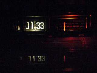 Panasonic Vintage Flip Clock Radio Bakelite Howard Eamaes Danish 