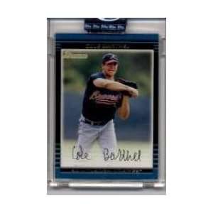  2002 Bowman Uncirculated #259 Cole Barthel   Atlanta 