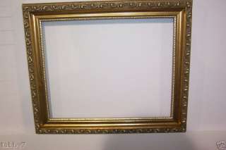 14x14 Ornate Antique Gold Scrolled Picture Frames  