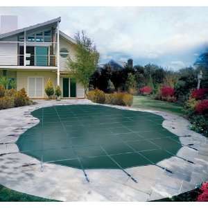    18 x 36 Rectangle Loop Loc Safety Pool Cover Patio, Lawn & Garden