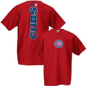  Nike Chicago Cubs Red Down the Line T shirt Sports 