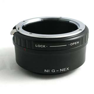   NEX AF S AI Lens Adapter Mount Ring for Sony NEX 5 NEX 3 Camera DSLR