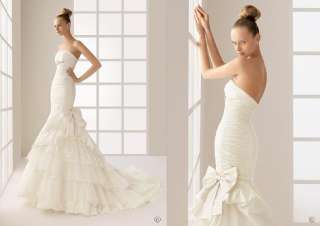 New Sexy Mermaid Taffeta wedding Dresses Bridal Gown ♥  