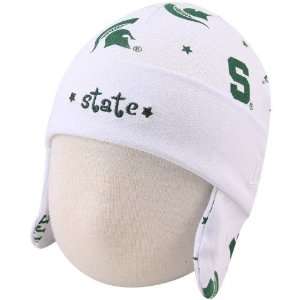  New Era Michigan State Spartans Infant White Ski Knit Baby 