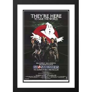  Ghostbusters 32x45 Framed and Double Matted Movie Poster 