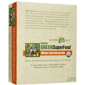  Amazing Grass Green SuperFood Energy Bars, Original Flavor 