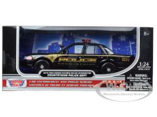 2010 FORD CROWN VICTORIA COUNTRYSIDE POLICE INTERCEPTOR 1/24 BY 