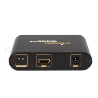 PC VGA Video + Stereo Audio (L/R) to TV HDMI Converter  