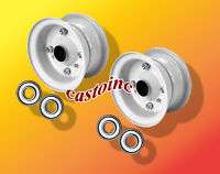 Wheel Rims & Hubs 6 & 4 Bearings 5/8 Mini Bike  